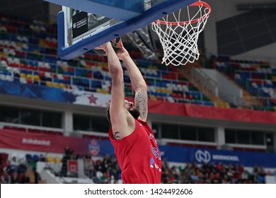 Russia. Moscow. Arena Megasport. October 18, 2018. Nikita Kurbanov During The Euroleague Basketball Match 2018/2019 Between CSKA (Russia) & Darussafaka (Turkey)