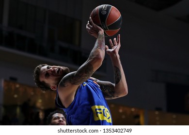 Russia. Moscow Region. Arena Mytishchi. March 22, 2019. Scottie Wilbekin During The Euroleague Basketball Match 2018/2019 Between Khimki (Russia) & Maccabi (Israel)