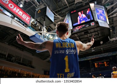 Russia. Moscow Region. Arena Mytishchi. March 22, 2019. Scottie Wilbekin During The Euroleague Basketball Match 2018/2019 Between Khimki (Russia) & Maccabi (Israel)