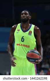 Russia. Moscow Region. Arena Mytishchi. November 9, 2018. Chris Singleton During The Euroleague Basketball Match 2018/2019 Between Khimki (Russia) & Barcelona (Spain)