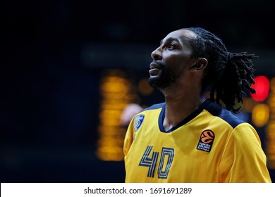 Russia. Moscow Region. Arena Mytishchi. December 6, 2019. Jeremy Evans Before The Euroleague Basketball Match 2019/2020 Between Khimki (Russia) & Barcelona (Spain)