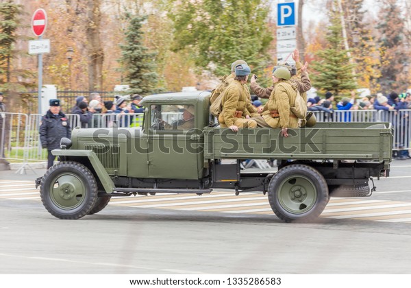 Russia Samara
November 2018: Army truck
GAZ-AA.