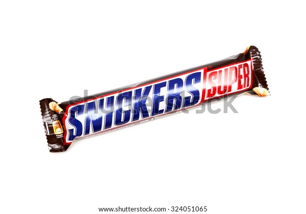 Russia September 30 2015 Snickers Super Stock Photo Edit Now