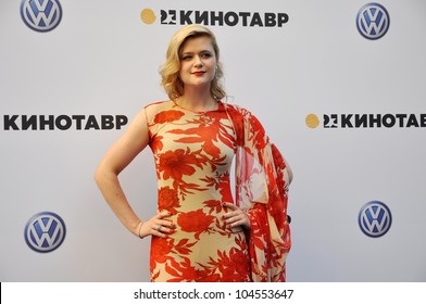 RUSSIA, SOCHI - JUNE 3: Young Actress Daria Kalmykova At The Open Russian Film Festival 