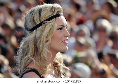 RUSSIA, SOCHI - JUNE 3: Young Actress Renata Piotrowski At The Open Russian Film Festival 