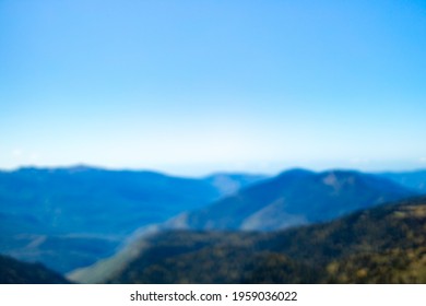 Russia Sochi Krasnaya Polyana Summer Day Beautiful Landscape