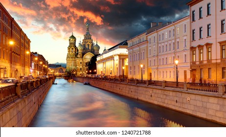 Russia, St. Petersburg - Church Saviour On Spilled Blood