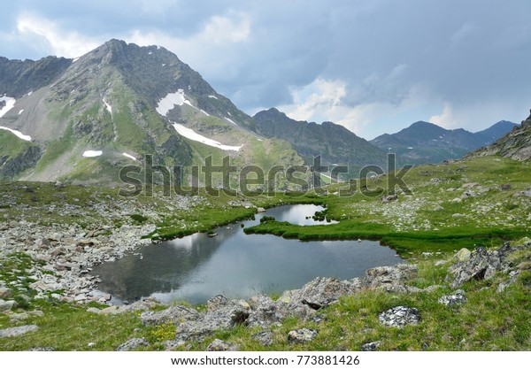 Russia Summer Landscapes Caucasian Biosphere Reserve Stock - 