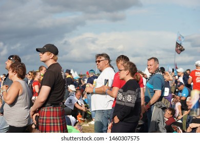 Russia, Tver Region, Zavidovo, Konakovo. July 2019. Guests Of The Music Festival 