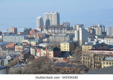 Russia, Vladivostok City In Winter