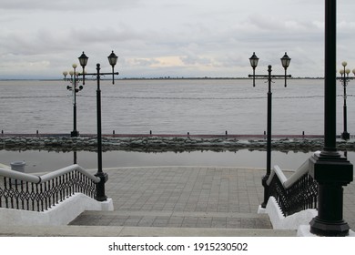 Russian Federation Khabarovsk Flood On Amur River