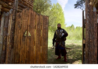 Russian Federation, Khanty-Mansi Autonomous Okrug – Yugra, Surgut, The Sayma Park, June 9, 2019: Historical Festival 