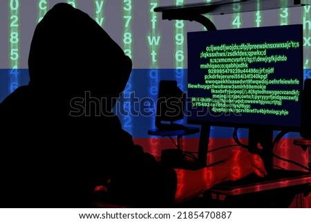 Russian hacker attacks websites. Internet fraud. Obtaining classified information illegally.