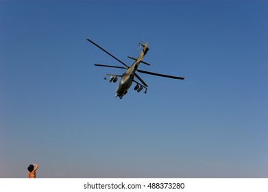 Russian Military Helicopter