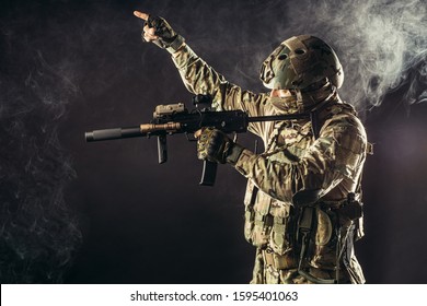 Russian Military Man Special Green Uniform Stock Photo 1595401063 ...