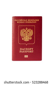 Russian Passport Isolated