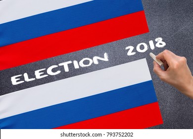 Russian Presidential Election 2018. Russian Election Concept