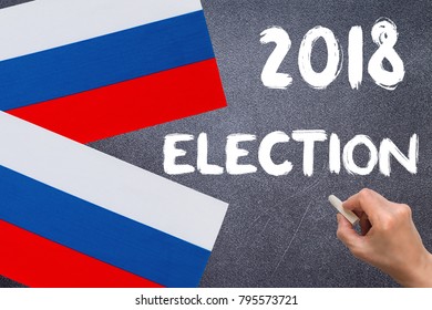 Russian Presidential Election 2018. Russian Election Concept