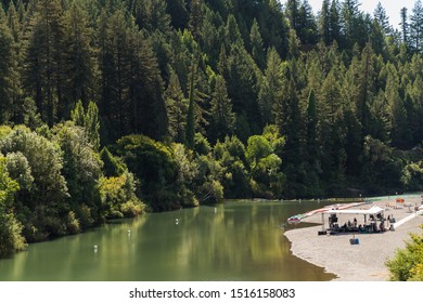 Russian River Bridge Guerneville California Stock Photo 1516158083 ...