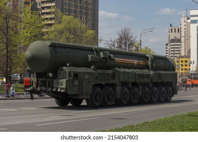 Russian RS 24 Yars ICBM Satan.