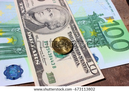 Russian Ruble Coin Us Dollar And Euro V 2 Russian Ruble Coin Us Dollar And Euro V 2