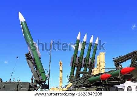 Russian and soviet long and medium range anti-aircraft missile systems of different generations in service of armed forces of Russian Federation and many other countries of the world