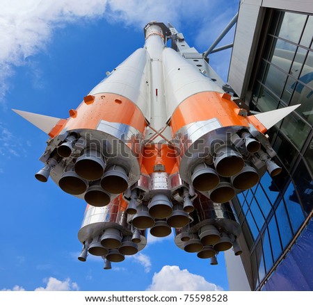 Russian space transport rocket