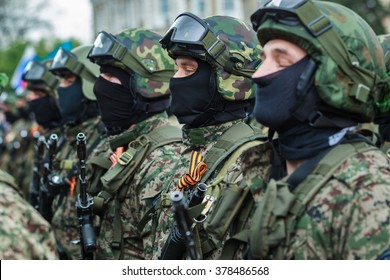 Russian Special Forces Parade.