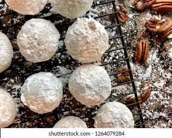 Russian Tea Cakes, Also Known As Mexican Wedding Cakes.