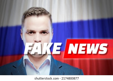 Russian TV Propagandist And Charlatan: Political Polarization, Post-truth Politics. Disinformation, Sensationalism And Clickbait Headlines. Propaganda, Fake News And Zombification In Russia.