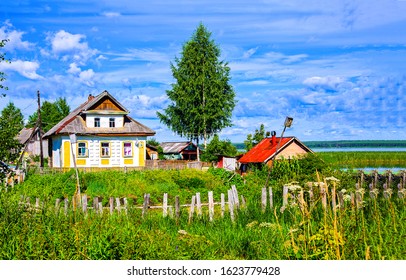 Russian Village House Russia Countryside Stock Photo 1623779428 ...