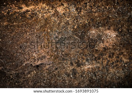 Rust is caused by a reaction between Oxygen and iron The mark is the occurrence of erosion.