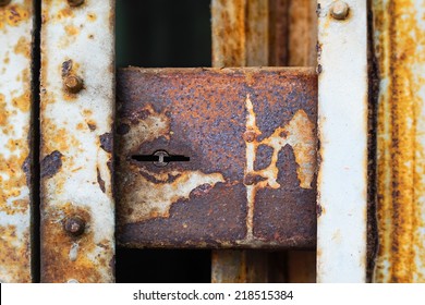 Rust Iron Door Lock Stock Photo 218515384 | Shutterstock