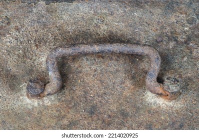 Rust Of Metals. Corrosion Of Metal. Rust And Corrosion In The Weld. Corrosive Rust On Old Iron, Grunge Rust Texture, Rush On Handle Of The Metal Box.