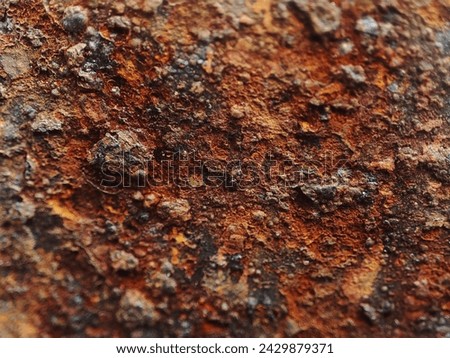 Rust of metals.Corrosive Rust on old iron.Rusty metal background with streaks of rust. Old shabby paint.metal rust texture background.