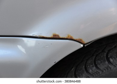 rust on car