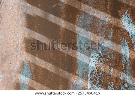 Rust and oxidized metal background.