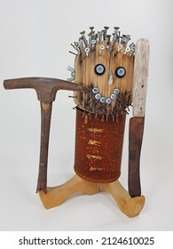  Rust Sculpture, Fiction Of Woodcap