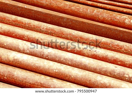 Rust Steel pipes  texture
