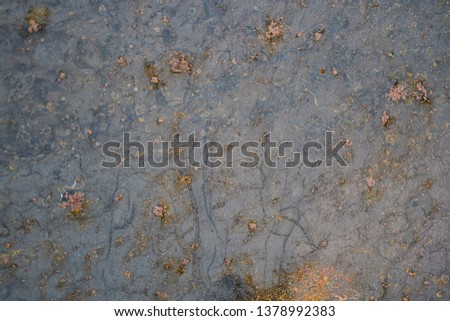 Rust texture Background image of a rusty metal sheet. Worn metal.