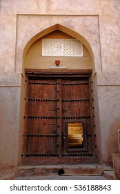 Rustaq Fort In Al Batinah Region, Oman. Arabian Peninsula