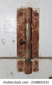 Rusted Barn Door Blot Latch For Dutch Doors