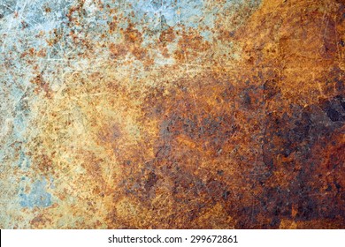 Rusted metal texture - Shutterstock ID 299672861