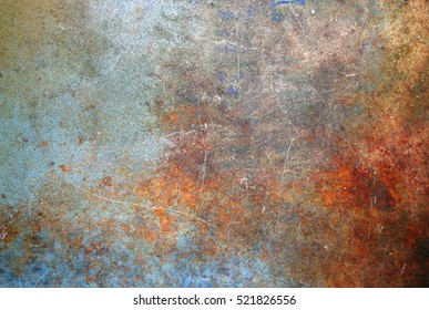 Rusted metal texture - Shutterstock ID 521826556