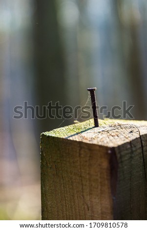 Similar – Image, Stock Photo The lonely screw