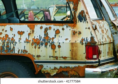 Rusted Out Junker Car