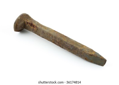 Rusted Railroad Spike