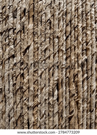 Rustic Abaca Woven Material Background Texture