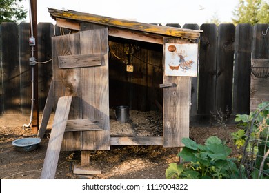 Rustic Backyard Chicken Coop Garden Stock Photo 1119004322 Shutterstock   Rustic Backyard Chicken Coop Garden 260nw 1119004322 