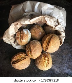 Rustic Bread Rolls For Dinner